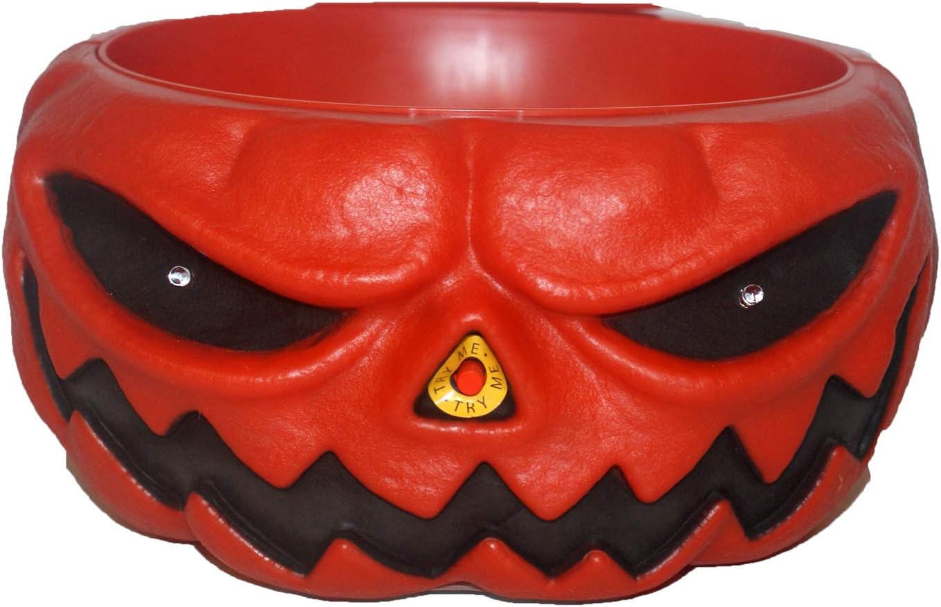 32229 - Creepy Pumpkin Candy Bowl - [G-117]
