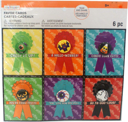 32242 - Halloween Party Award Cards - |BS-40|