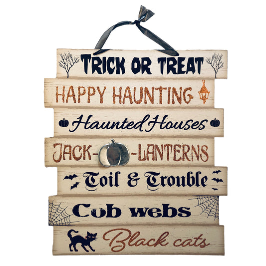 32250 - 12" Trick Or Treat Sign |Pod 1-22|