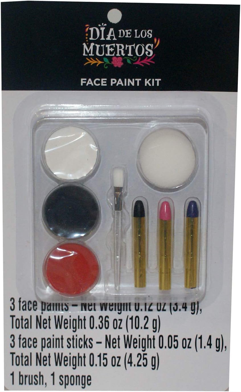 32277 - Dia De Los Muertos Face Paint Kit - [R-20]