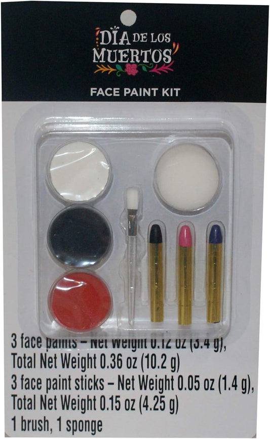 32277 - Dia De Los Muertos Face Paint Kit - [R-20]