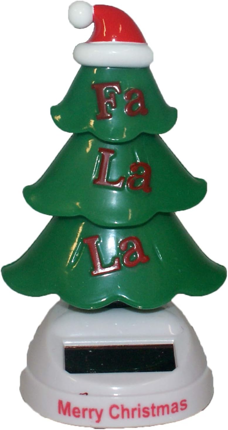 32316 - Xmas Tree Bobble w Santa Hat - [BS-46]