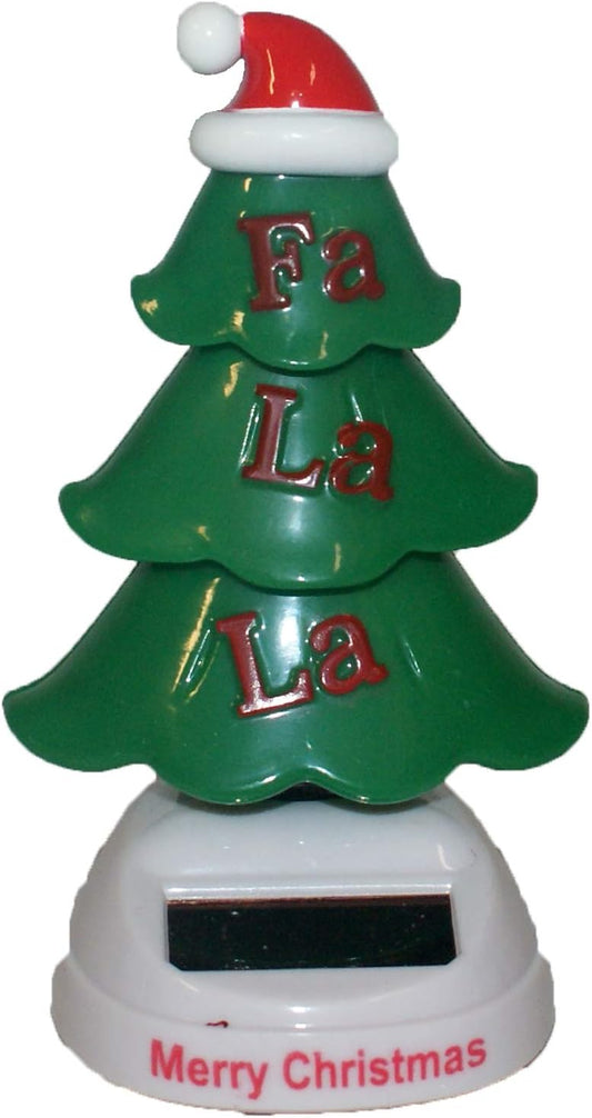 32316 - Xmas Tree Bobble w Santa Hat - [BS-46]
