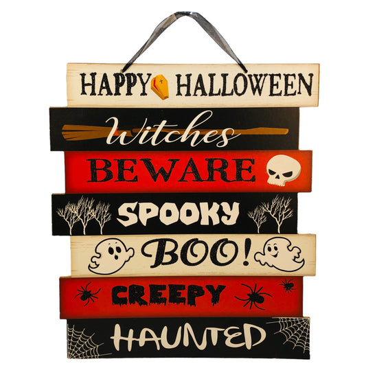 32325 - 12" Happy Halloween Sign |Pod 1-23|