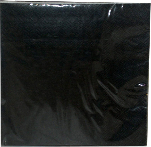 32356 - Black Halloween Party Napkins - [H-40]