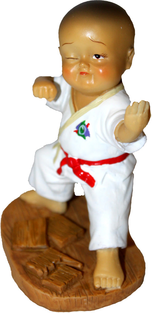 3241 - 4" Buddha Boy - Breaking Wood - |Bu-09|