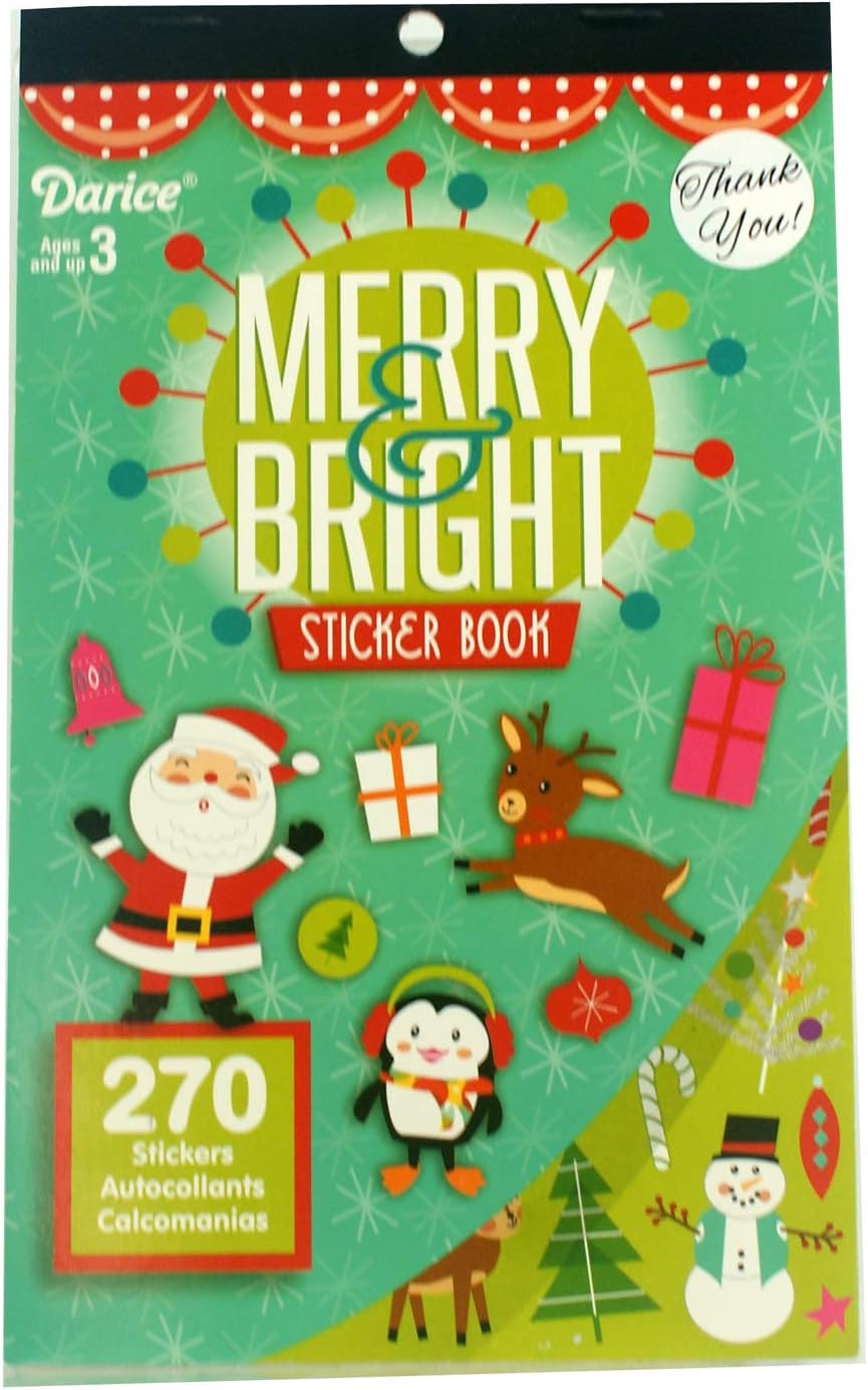 32465 - Merry & Brite Sticker Book - [BS-41]