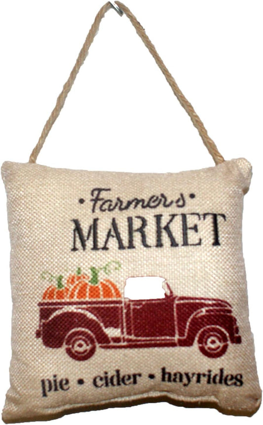 32472 - 4" Door Pillow Farmer's Market - |Pod 2-10|