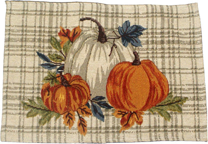 32491 - Pumpkin Tapestry Placemat - |F-16| Sent to pics 9/26 GK