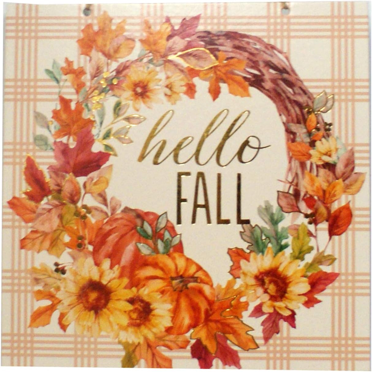 32501 - Hello Fall Hanging Decor 11'' - [Pod 2-60]