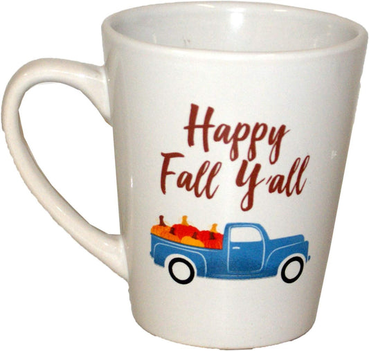 32534 - Happy Fall Ceramic Mug 4.75" - [12-18]