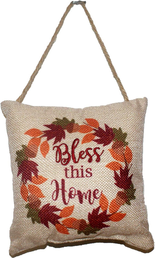 32535 - Bless This Home Door Pillow - [Pod 2-10]