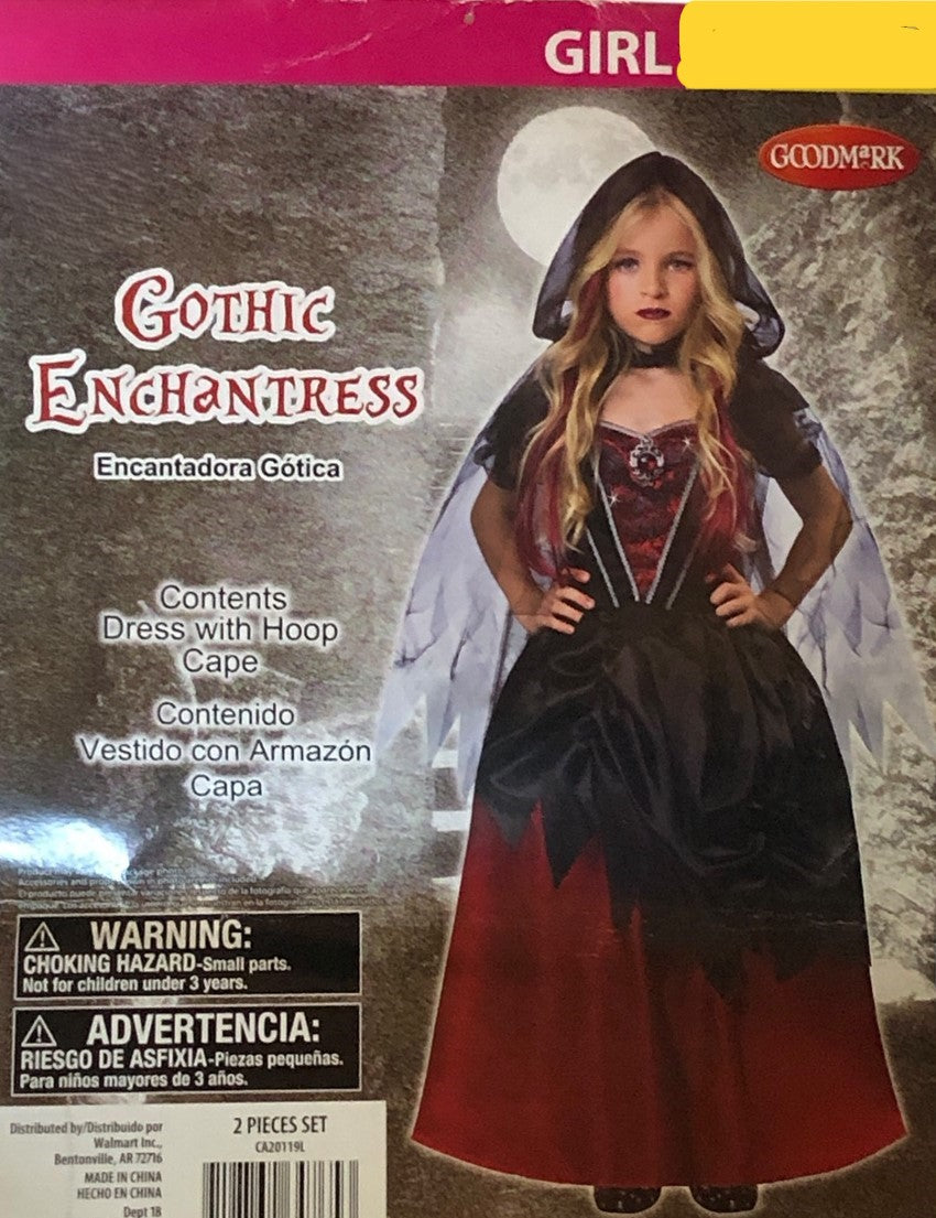 32538 - Gothic Enchantress Costume Set CHILD  X-Large |BHA-11|