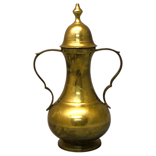 3254 - 7" Solid Brass Vase 2 Handle - |F-14|