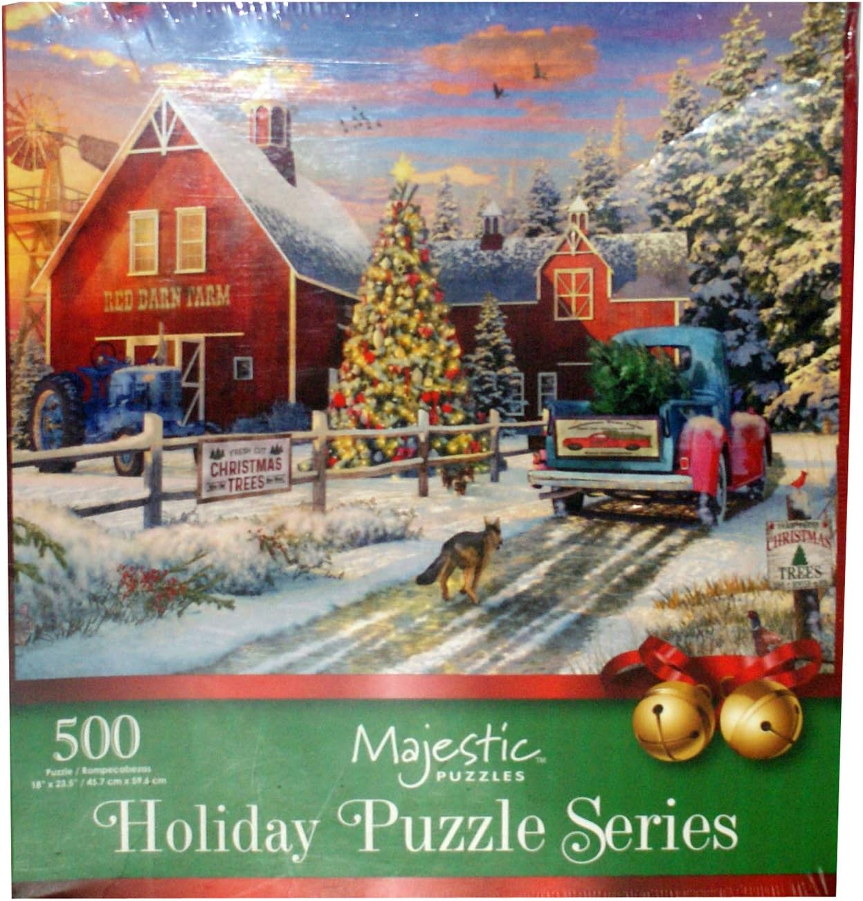 32568 - Red Barn Holiday Puzzle - [GR-8]