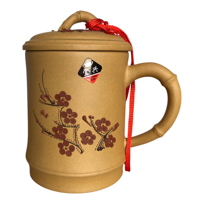 325 - Yi Xing Clay Mug Cherry Blossom - |A-7|