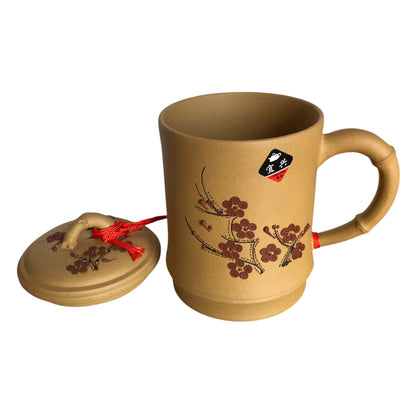 325 - Yi Xing Clay Mug Cherry Blossom - |A-7|