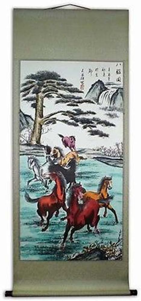 3261 - Large Scroll Horses - |I-5|
