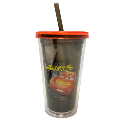 32628-12 oz Plastic Tumblr Lightning McQueen |17-26|