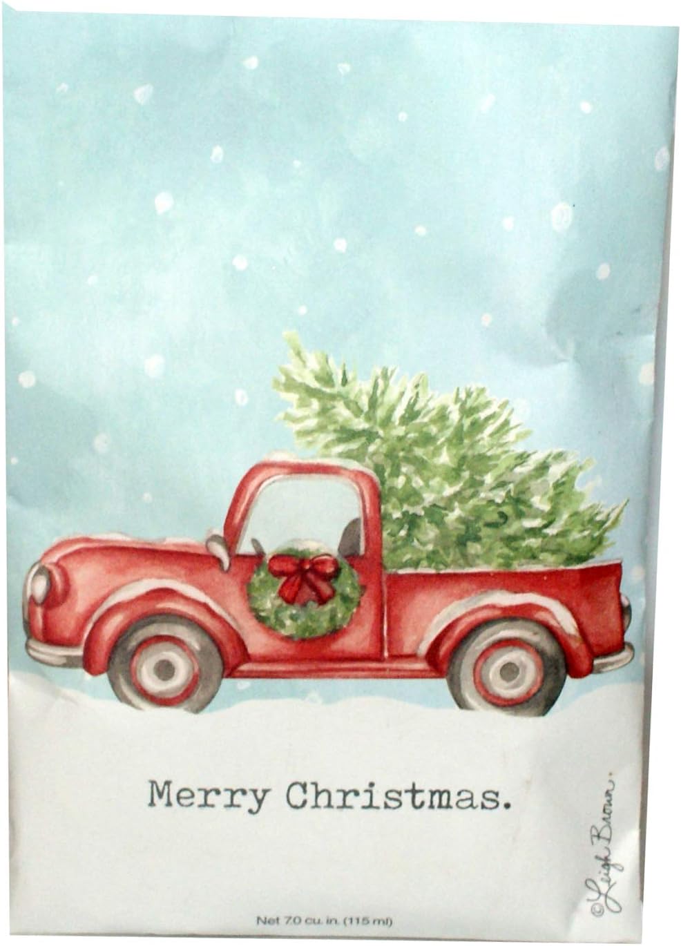 32654 - Set Of Two Merry Christmas Red Truck Sachet 7" |TBD|