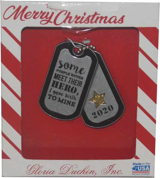 32741 - Gloria Duchin Gold Star Dog Tag - [Pod 1-62]