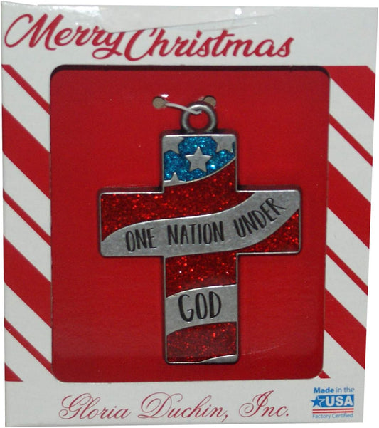 32751 - Gloria Duchin Cross Ornament - [Pod 1-62]
