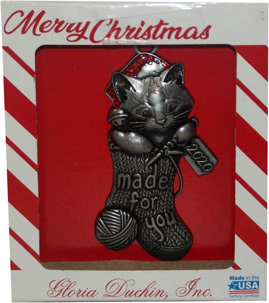 32756 - Gloria Duchin Cat In Stocking - [Pod 1-62]