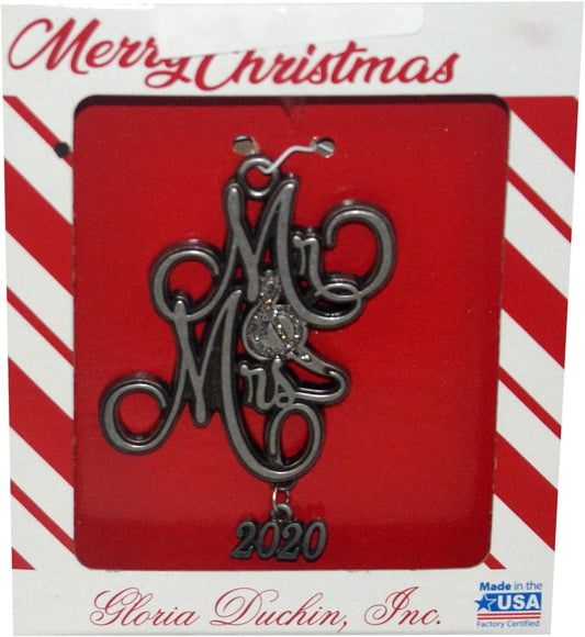 32760 - Gloria Duchin Mr & Mrs Ornament - [Pod 1-62]