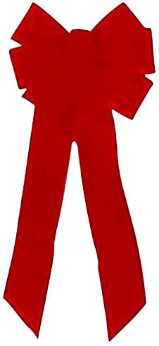 32853 - 10" Red Velvet Bow - [Pod 2-44]
