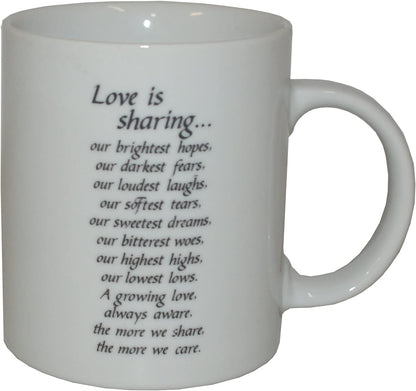 32868 - 12 Oz Mug Love Is Sharing 4" |7-28|