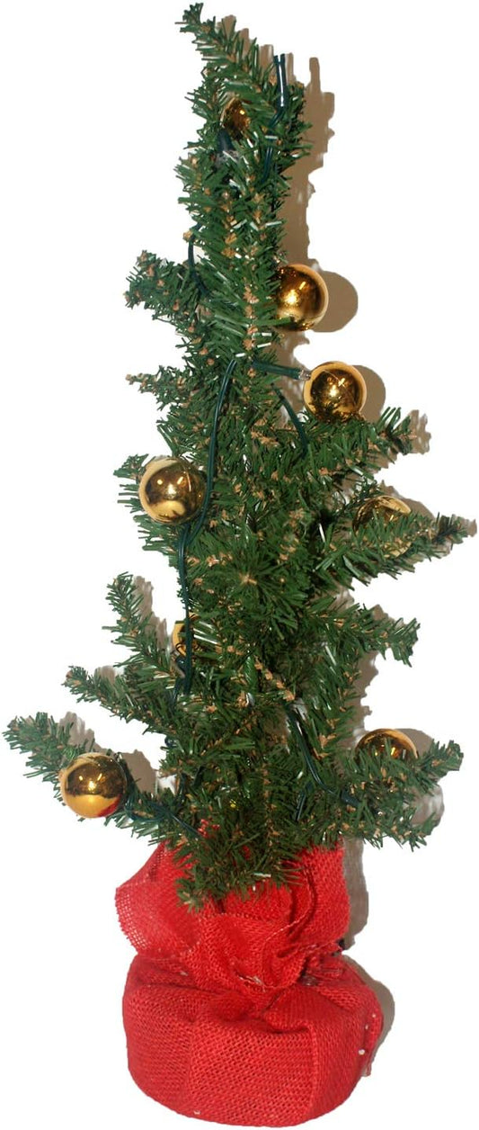 32911 - Tabletop Tree with Gold Balls - [BH H-A]