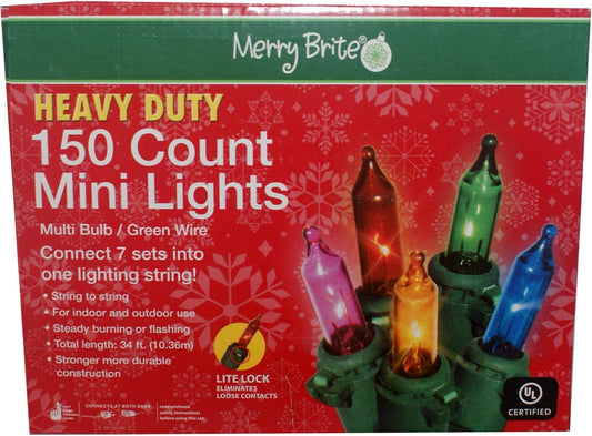 33001 - MB Heavy Duty 150 Ct Mini Light - [G-29]