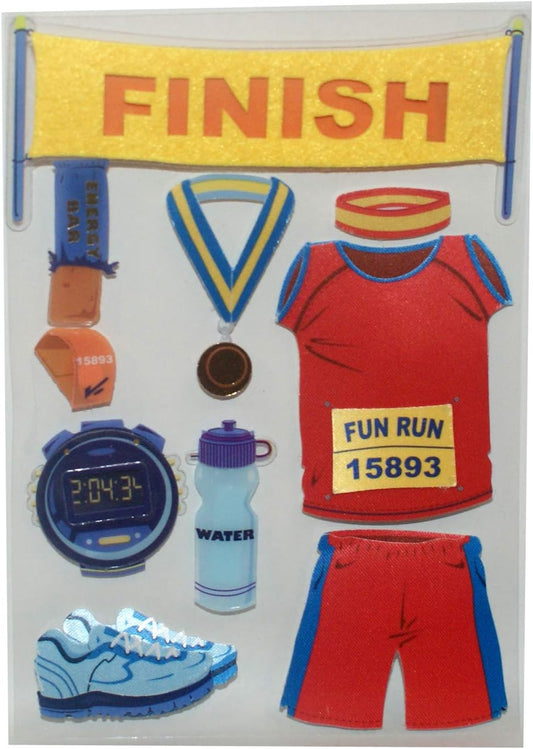 33006 - Fun Run Stickers - [File 21]