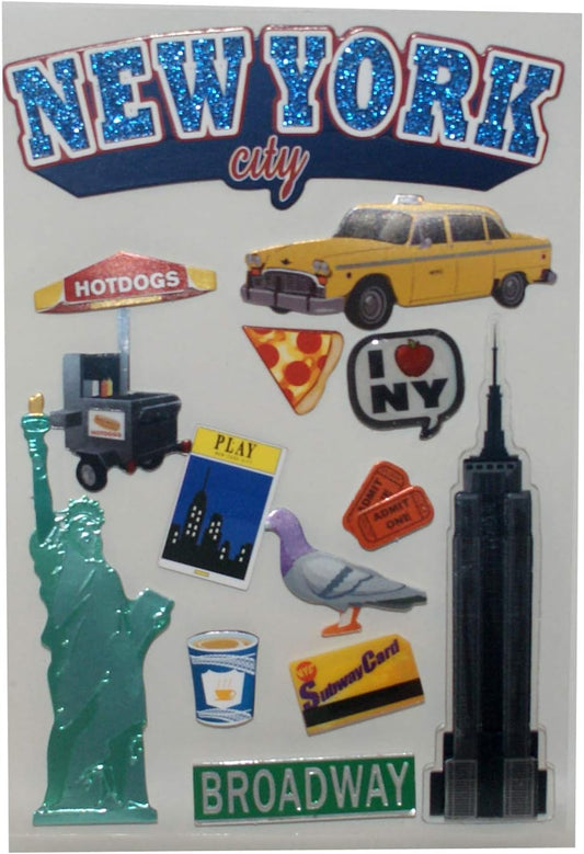 33027 - New York City Stickers - [File 21]