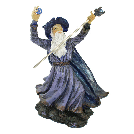 3303 - 11" Purple Wizard - Staff & Orb - |Z-71|