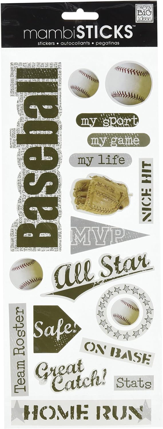33064 - MambiSticks Baseball Stickers - [File 21]
