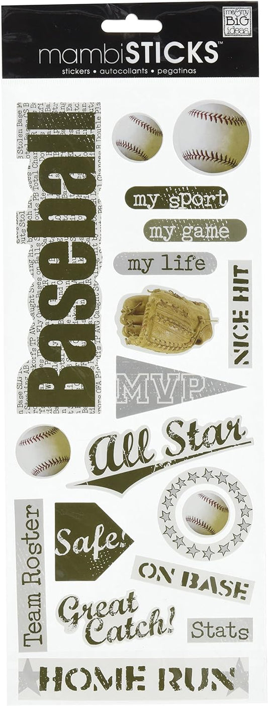 33064 - MambiSticks Baseball Stickers - [File 21]