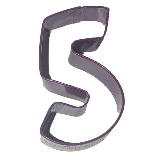 33098-"5" Purple Cookie Cutter - [Pod 2-65]