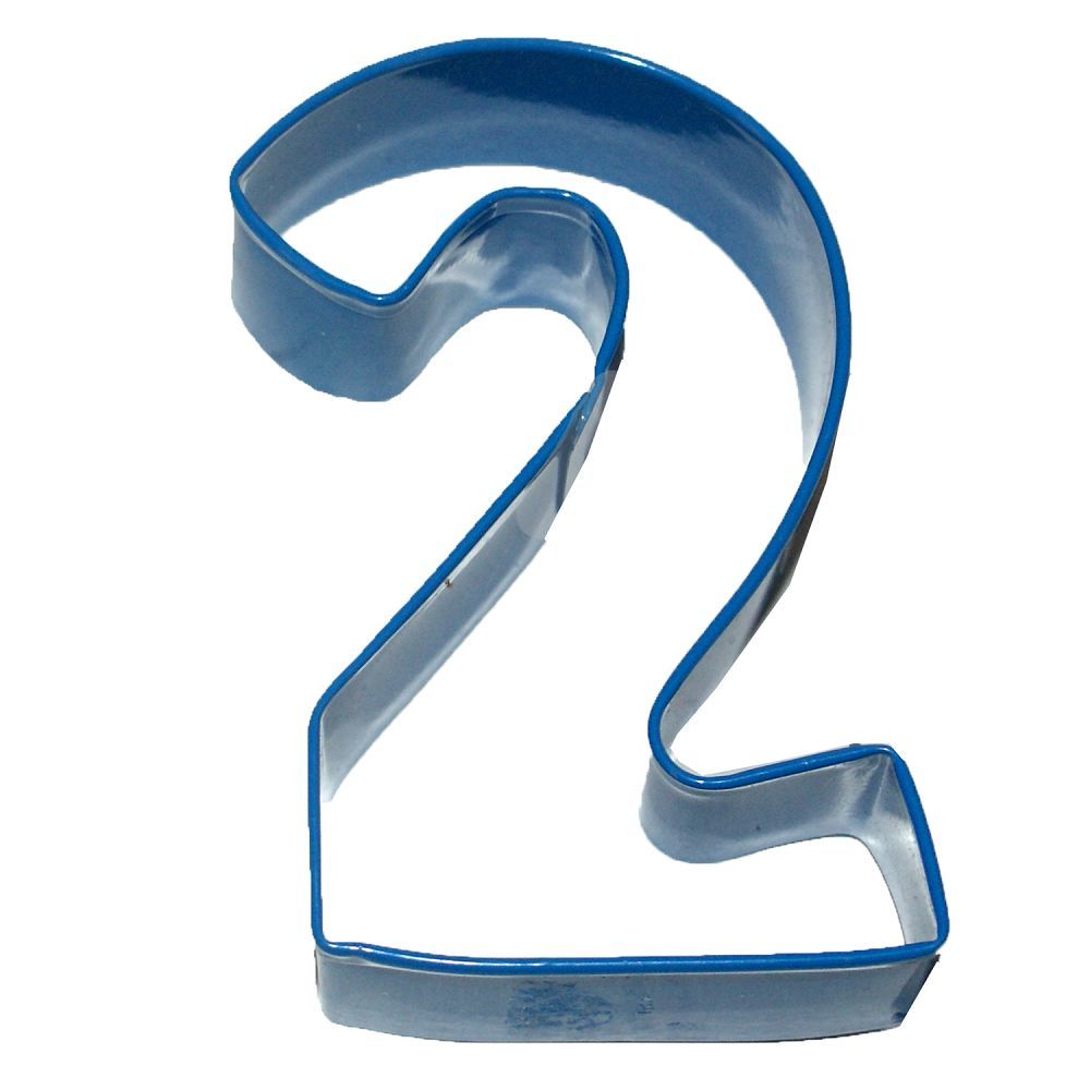 33099-"2" Blue Cookie Cutter - [Pod 2-65]