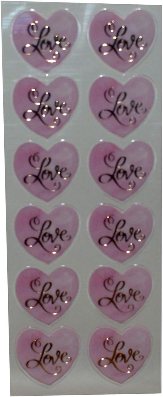 33101 - Love Heart Stickers - [File 21]