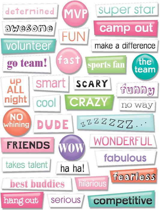 33108 - Soft Spoken Determined Stickers - [File 21]