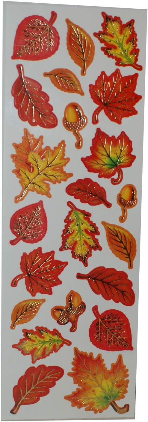 33126 - Fall Leaves Stickers 22pc - File 21