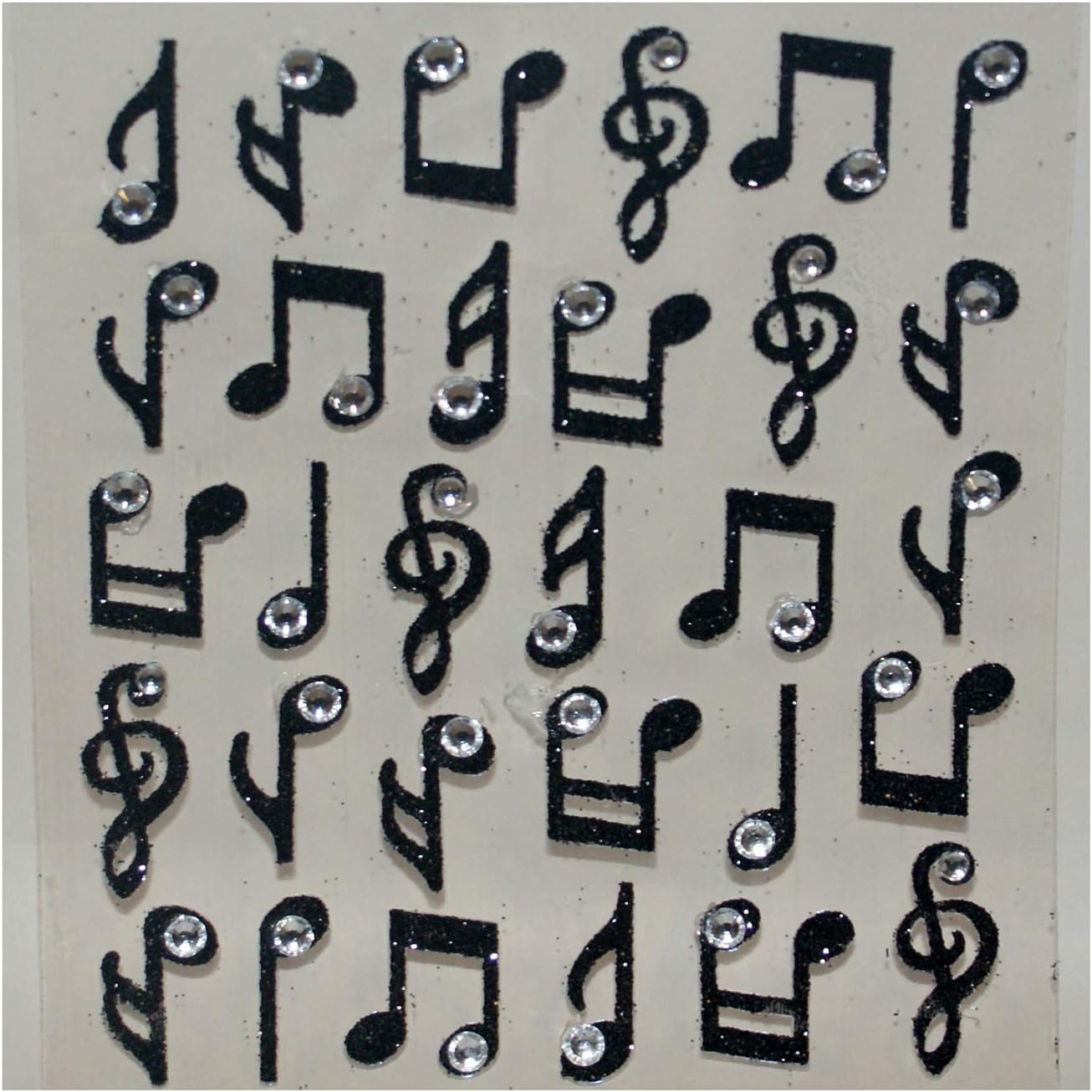 33131 - Musical Note Stickers 30 pc - [File 21]