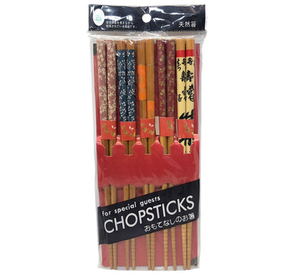 33153 - Assorted 5 Pack Kitchen Chopsticks |16-24| Sets of 2