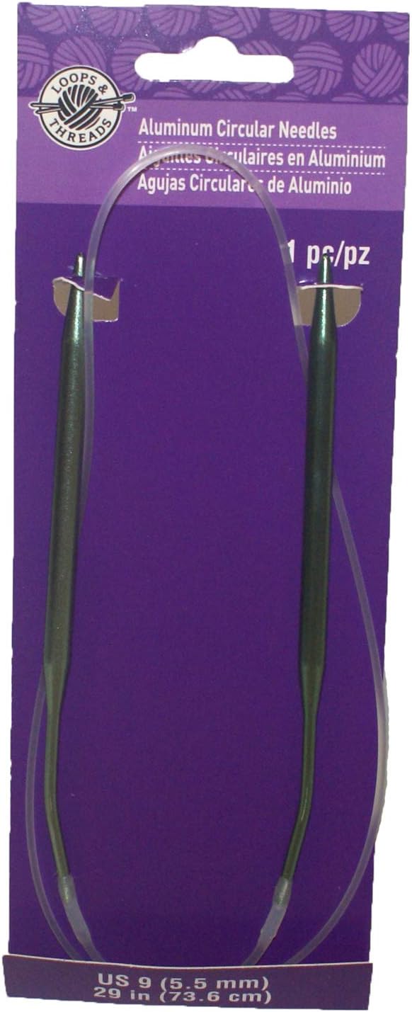 33156 - Aluminum Circular Needles US 9 - [File 21]
