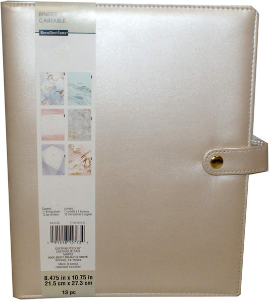33197 - Binder 13 pc Cream - [2-4]