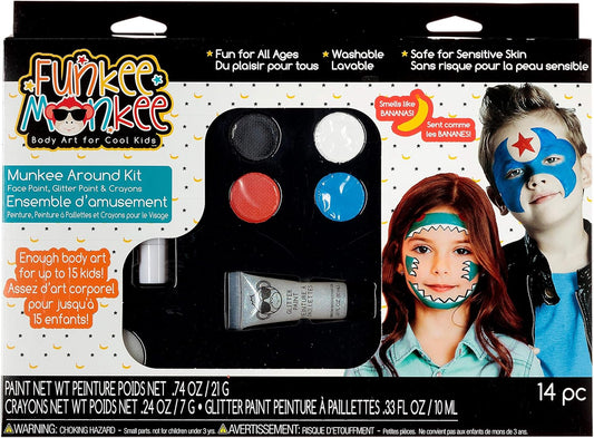 33202 - Funkee Monkee Body Art Kit - [GR-52]