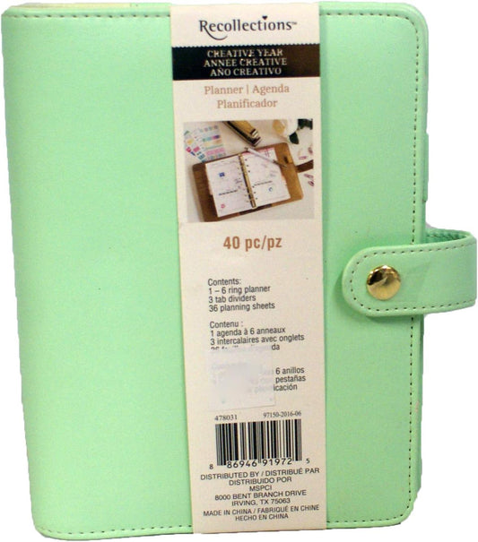 33238 - Recollections Planner Mint - [2-4]