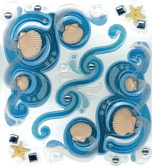 33274 - Jolee's Sea Flourishes 5pc - [File 22]