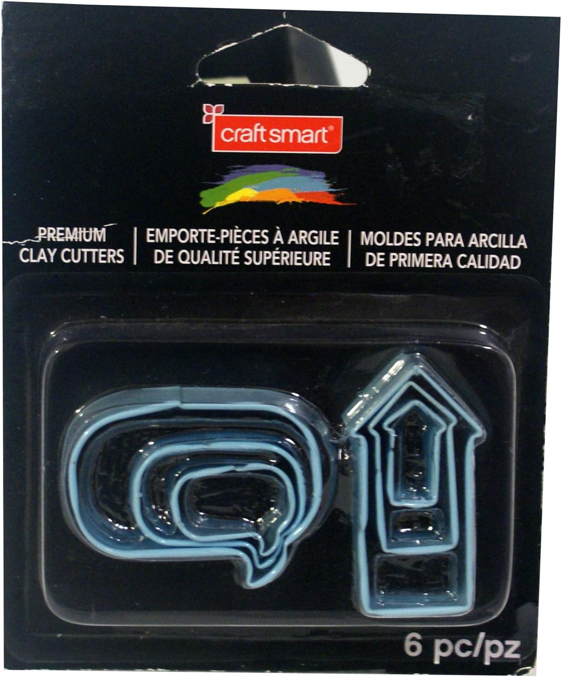 33279 - Premium Clay Cutters 6pcs - H-57